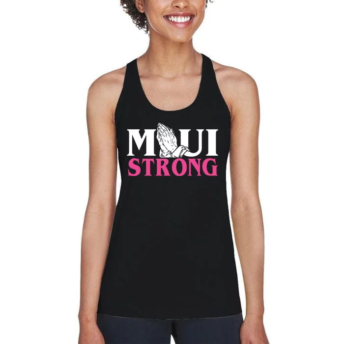 Maui Strong Women's Racerback Tank