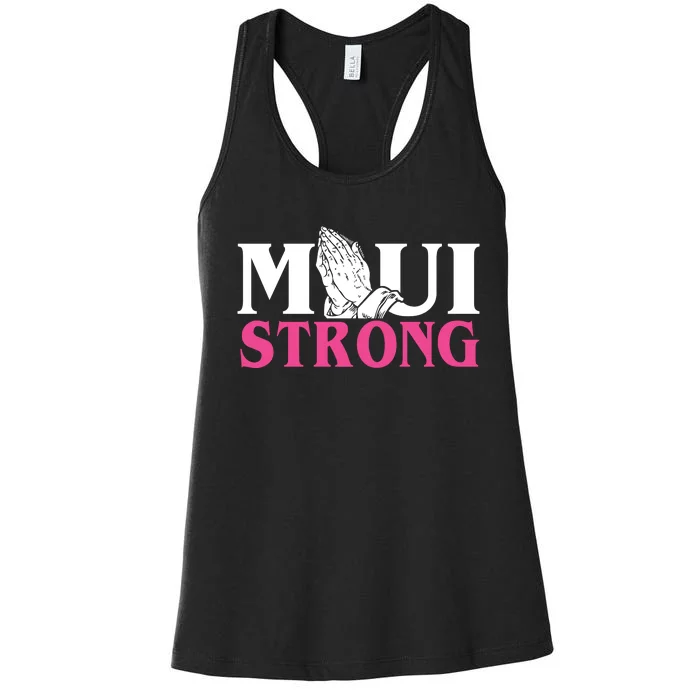 Maui Strong Women's Racerback Tank