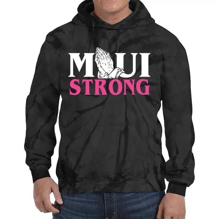 Maui Strong Tie Dye Hoodie