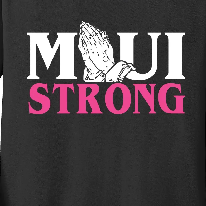 Maui Strong Kids Long Sleeve Shirt