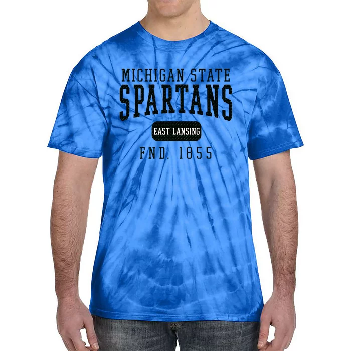 Michigan State Msu Spartans Founded Date Tie-Dye T-Shirt