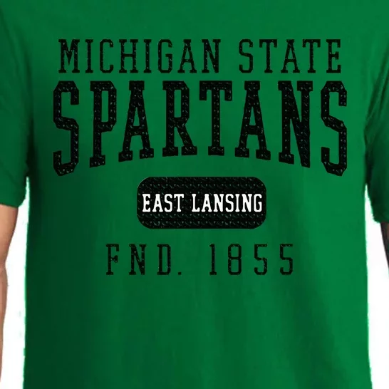 Michigan State Msu Spartans Founded Date Pajama Set