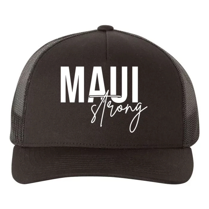 Maui Strong Yupoong Adult 5-Panel Trucker Hat