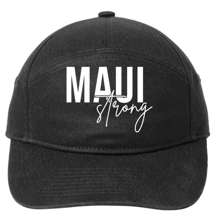 Maui Strong 7-Panel Snapback Hat