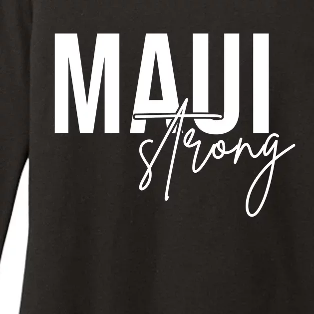 Maui Strong Womens CVC Long Sleeve Shirt