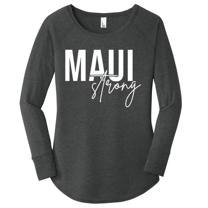 Maui Strong Women's Perfect Tri Tunic Long Sleeve Shirt