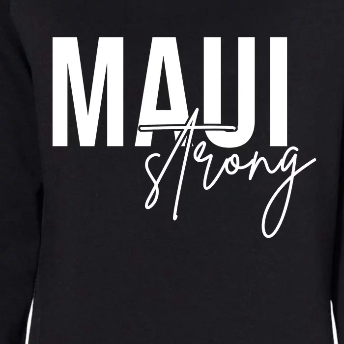 Maui Strong Womens California Wash Sweatshirt