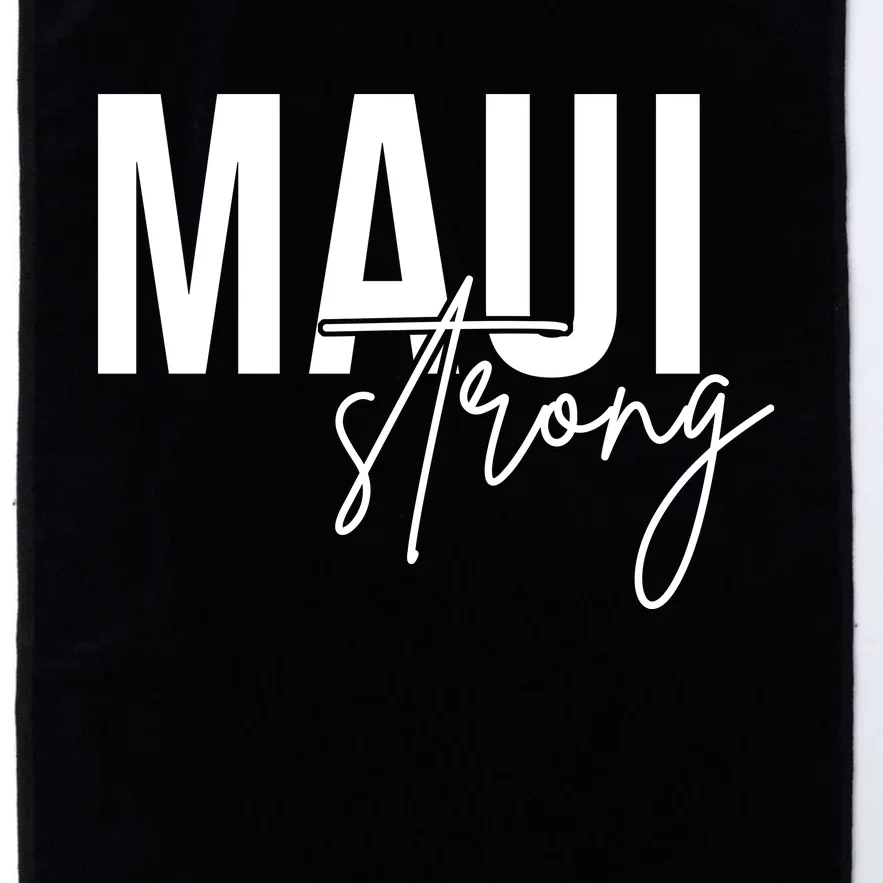 Maui Strong Platinum Collection Golf Towel