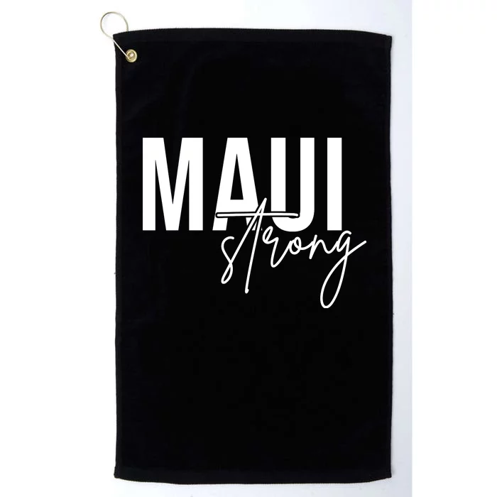 Maui Strong Platinum Collection Golf Towel