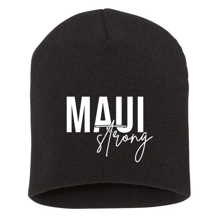 Maui Strong Short Acrylic Beanie