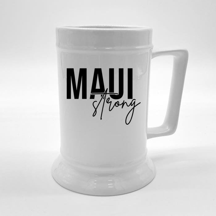 Maui Strong Front & Back Beer Stein