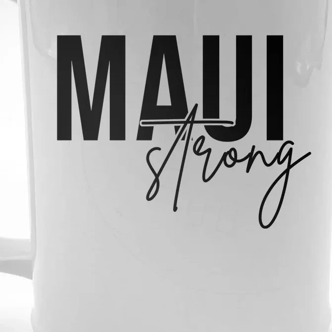 Maui Strong Front & Back Beer Stein