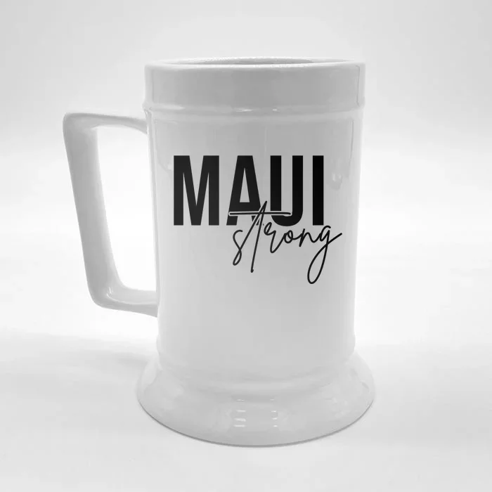 Maui Strong Front & Back Beer Stein