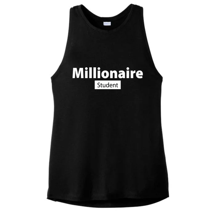 Millionaire Student Ladies Tri-Blend Wicking Tank