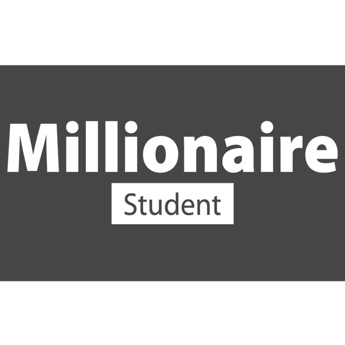 Millionaire Student Bumper Sticker