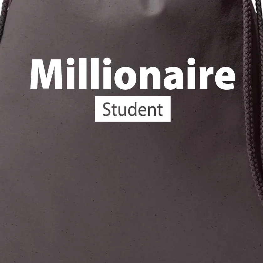 Millionaire Student Drawstring Bag