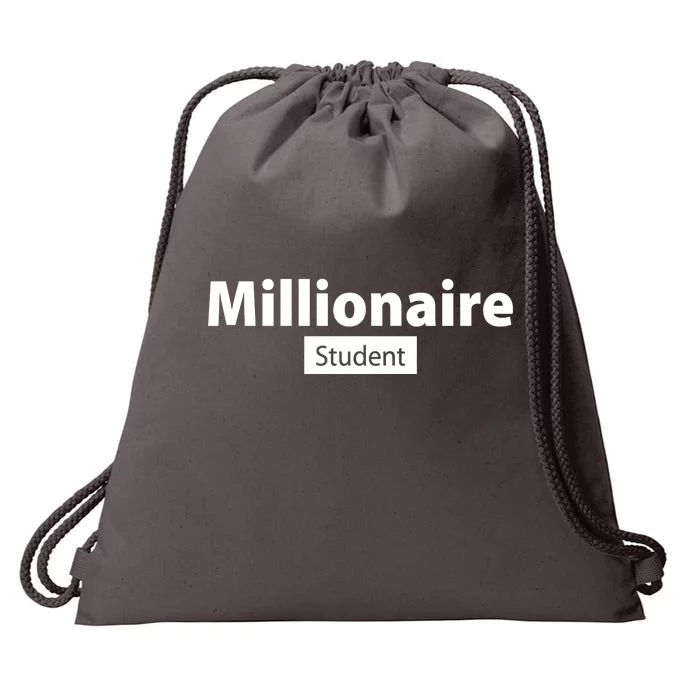 Millionaire Student Drawstring Bag