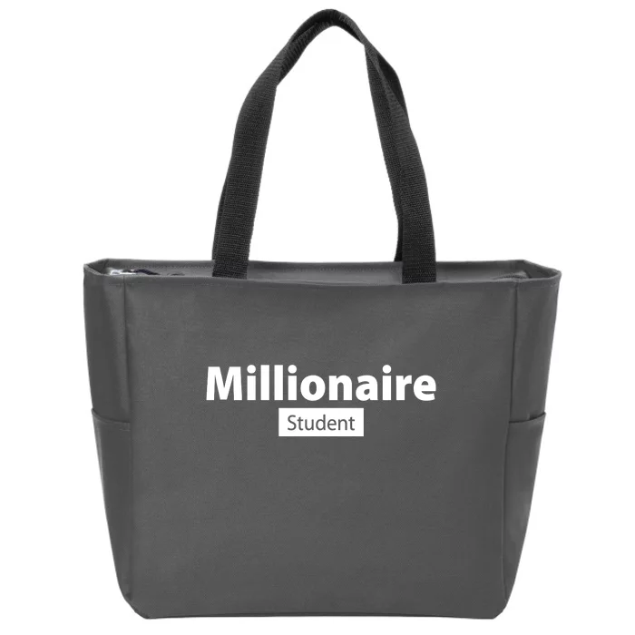 Millionaire Student Zip Tote Bag