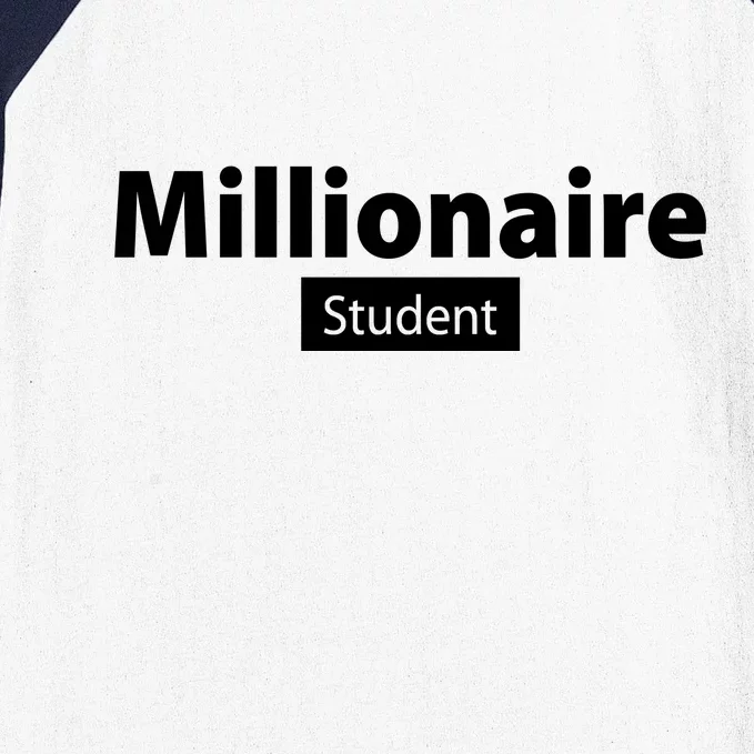 Millionaire Student Baseball Sleeve Shirt