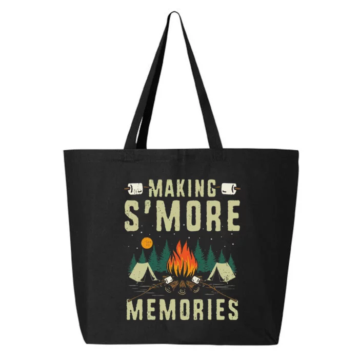 Making SMore Memories Camping Lover Matching Family Camping 25L Jumbo Tote