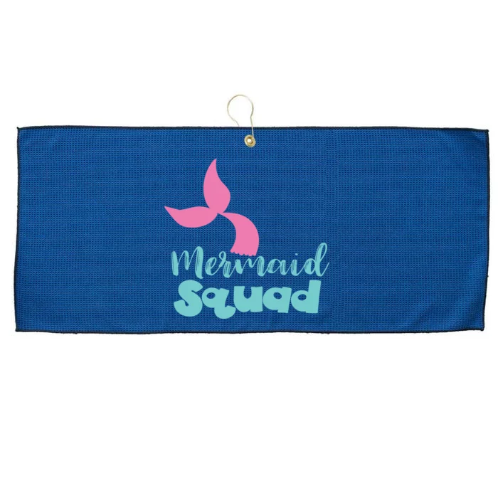 Mermaid Squad Large Microfiber Waffle Golf Towel