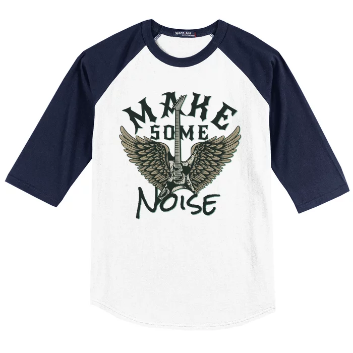 Make Some Noise Baseball Sleeve Shirt