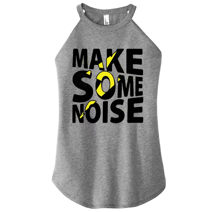 Make Some Noise Flash Women’s Perfect Tri Rocker Tank