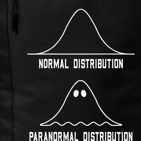 Math Statistics Normal Paranormal Distribution Teacher Daily Commute Backpack