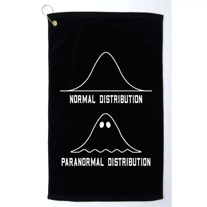 Math Statistics Normal Paranormal Distribution Teacher Platinum Collection Golf Towel