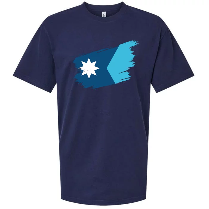 Minnesota State New Flag 2024 Sueded Cloud Jersey T-Shirt