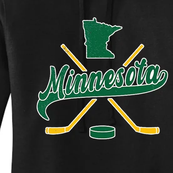 Minnesota State Of Hockey Women's Pullover Hoodie