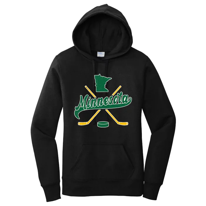 Minnesota State Of Hockey Women's Pullover Hoodie