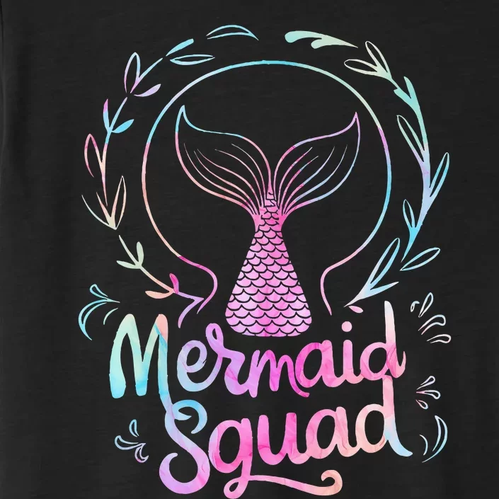 Mermaid Squad Of The Birthday Mermaid ChromaSoft Performance T-Shirt