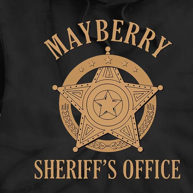 Mayberry SheriffS Office Classic Tie Dye Hoodie