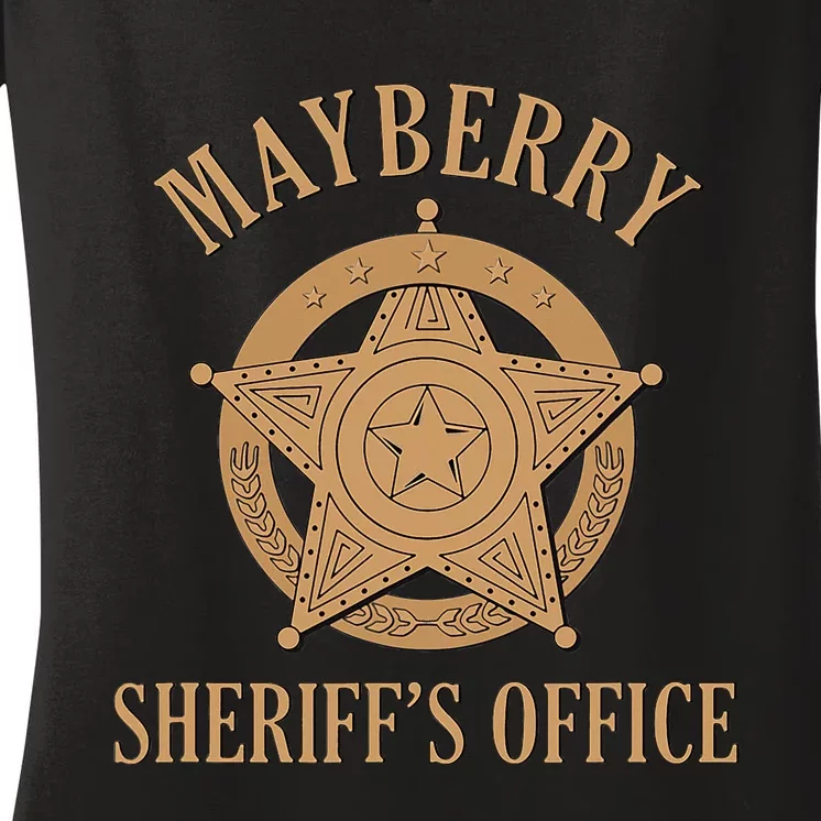 Mayberry SheriffS Office Classic Women's V-Neck T-Shirt