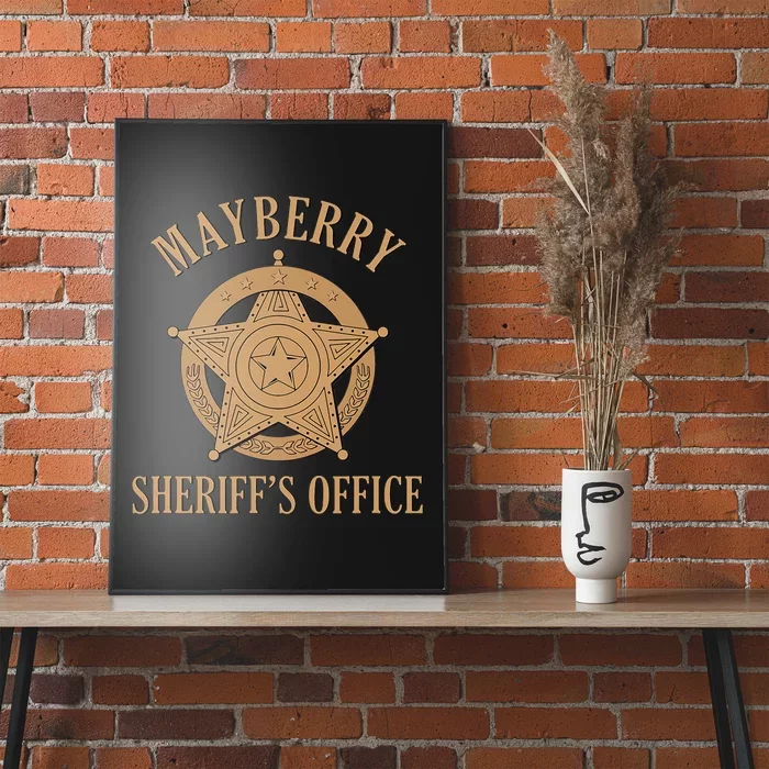 Mayberry SheriffS Office Classic Tv Poster