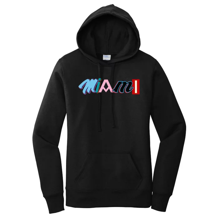 Miami Sports Pride Fan City Women's Pullover Hoodie