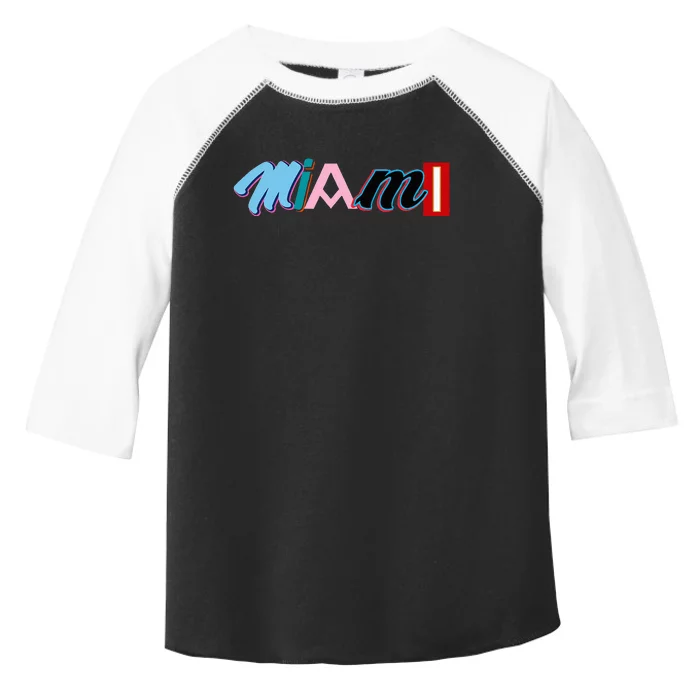 Miami Sports Pride Fan City Toddler Fine Jersey T-Shirt