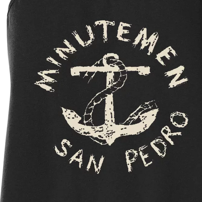 Minutemens San Pedro California In 1980 Women's Racerback Tank