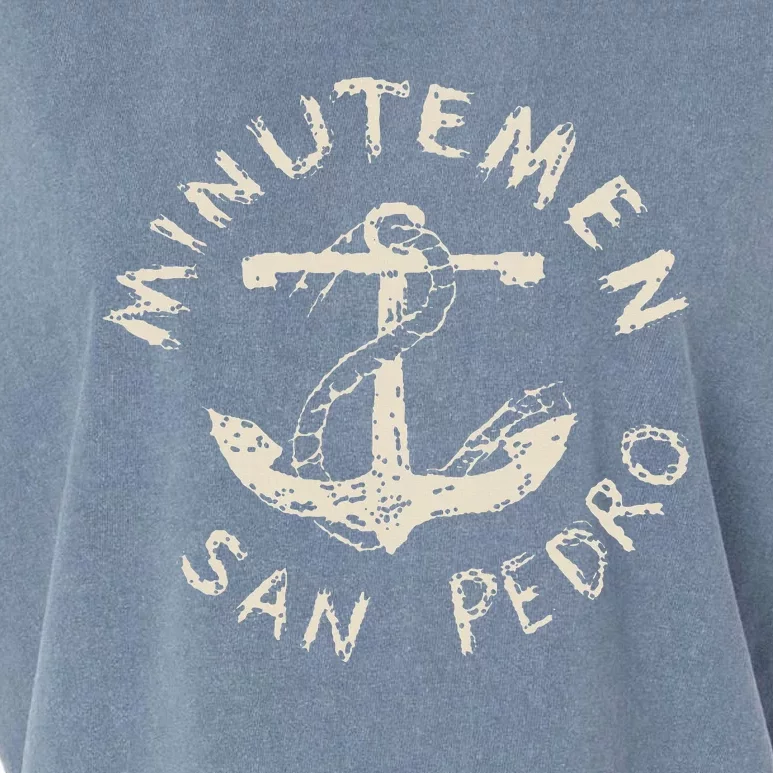 Minutemens San Pedro California In 1980 Garment-Dyed Women's Muscle Tee