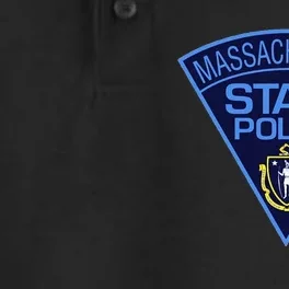 Massachusetts State Police Dry Zone Grid Performance Polo