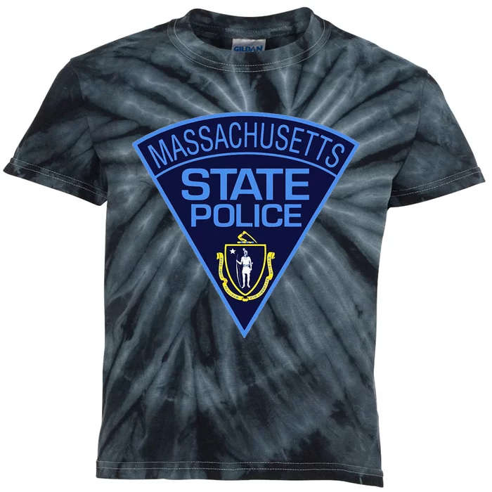 Massachusetts State Police Kids Tie-Dye T-Shirt