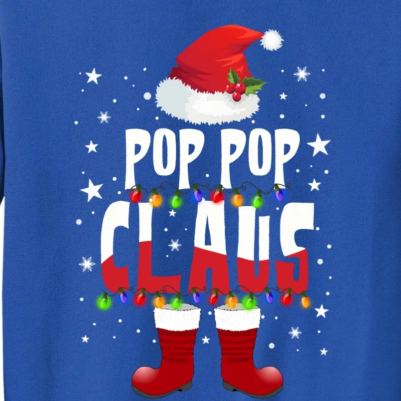 Merry Santa Pop Pop Claus Christmas Family Matching Group Gift Sweatshirt