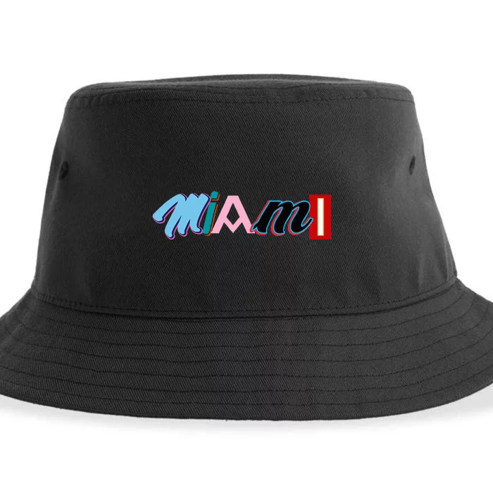 Miami Sports Pride Fan City Sustainable Bucket Hat