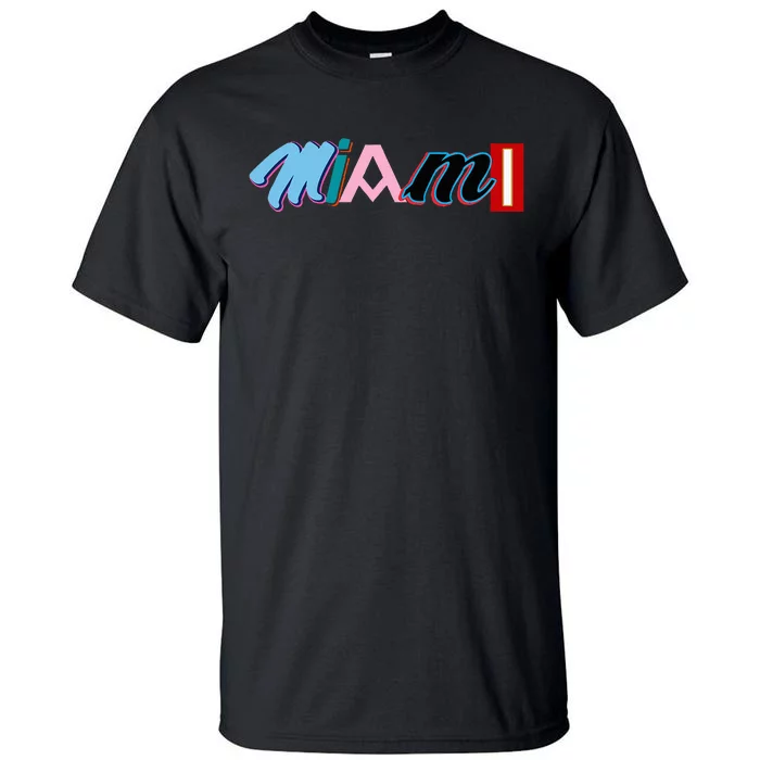 Miami Sports Pride Fan City Tall T-Shirt