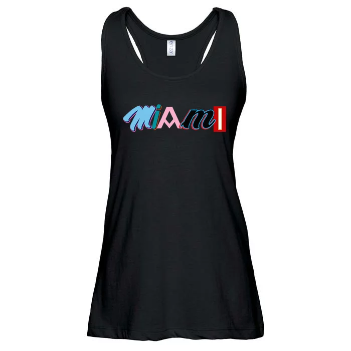 Miami Sports Pride Fan City Ladies Essential Flowy Tank