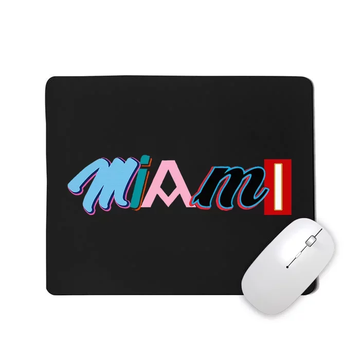 Miami Sports Pride Fan City Mousepad