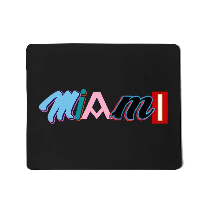 Miami Sports Pride Fan City Mousepad