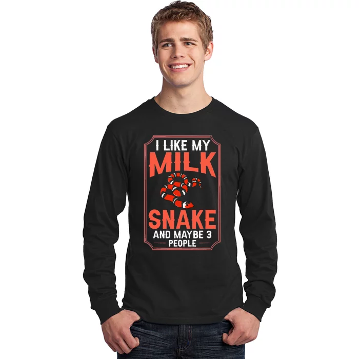 Milk Snake Pet Care Tank Reptile Long Sleeve Shirt