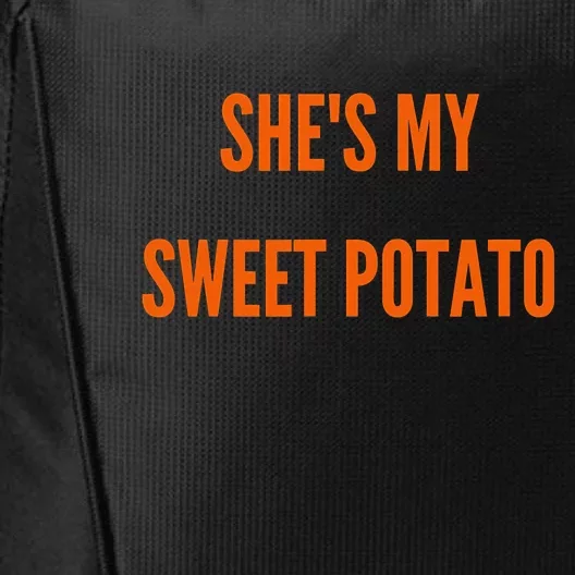 My Sweet Potato I YAM Matching Couple's City Backpack